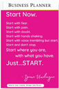 Business Planner: Start Now _ Soft Cover