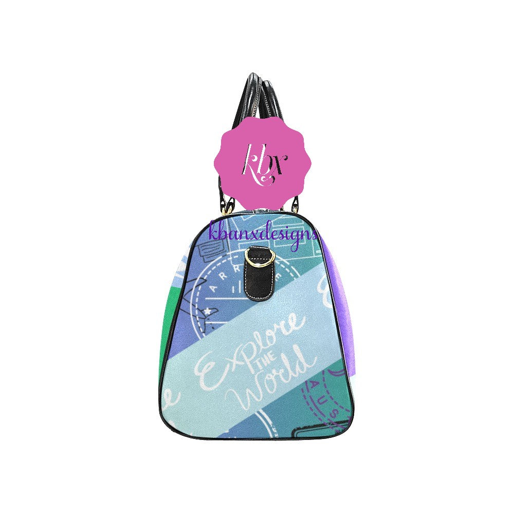 Explore the World...Travel (2 different images on 1 Bag)